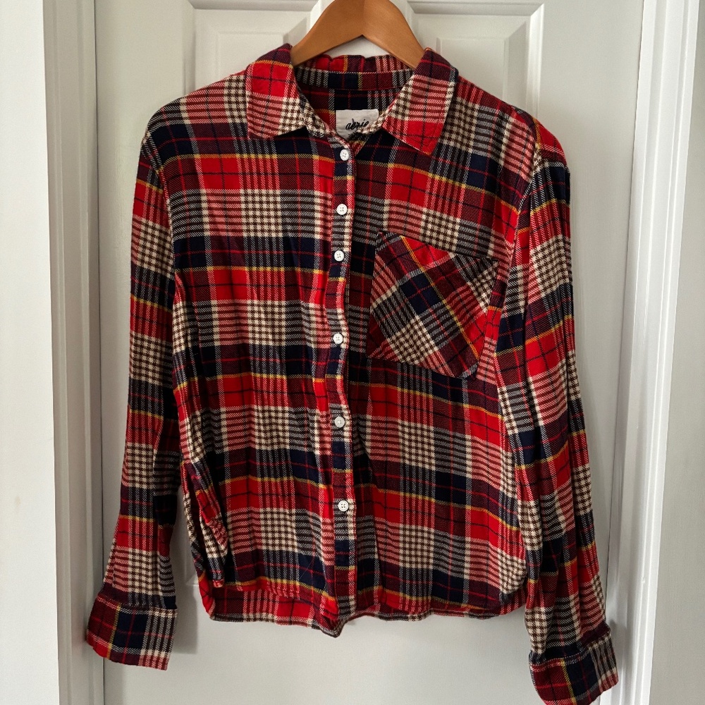 Aerie, plaid flannel